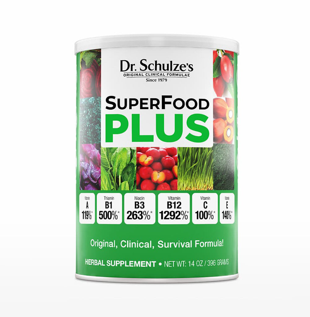 Superfood Plus by Dr. Schulze - 100% Natural Vitamins & Minerals