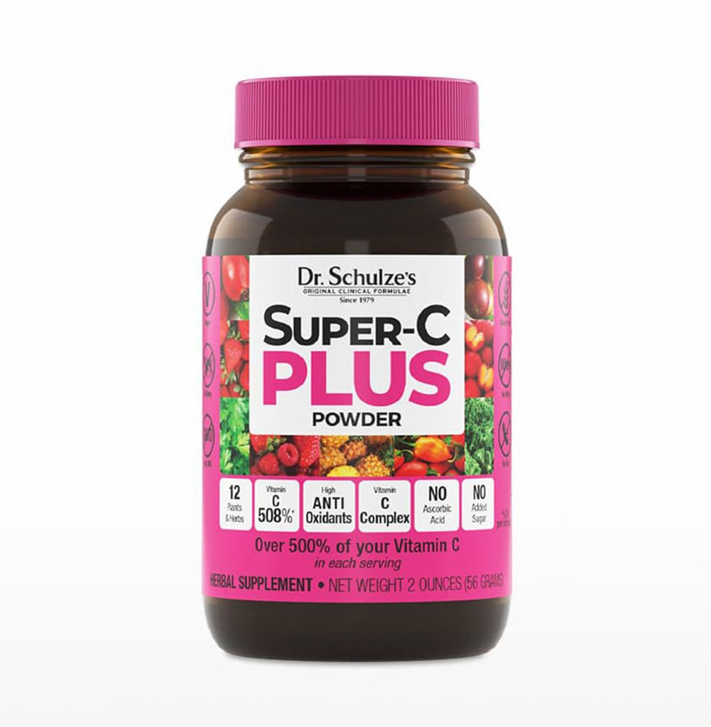 SUPER-C PLUS del Dr. Schulze - COMPLEJO DE VITAMINAS C DE LA NATURALEZA DE LAS BAYAS, HIERBAS Y FRUTAS