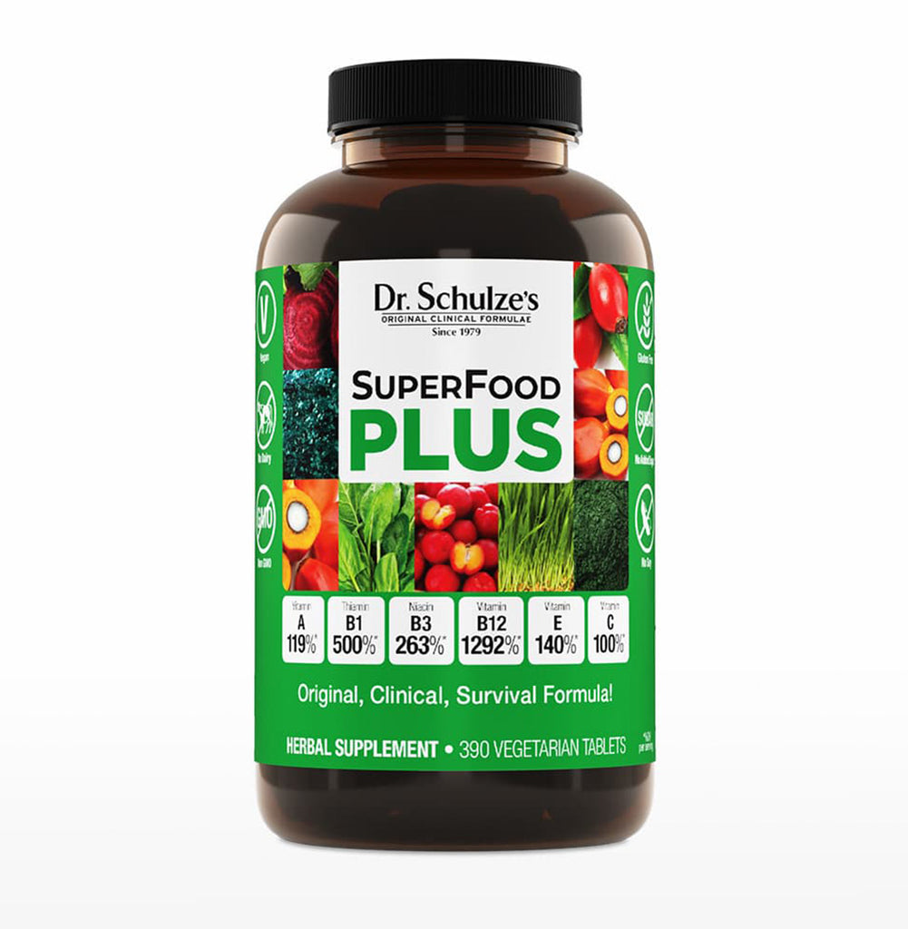 Superfood Plus von Dr. Schulze – 100% natürliche Vitamine & Mineralien